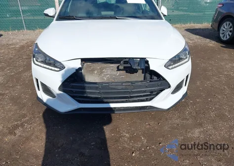 2019 Hyundai Veloster 2.0 из США, поврежденный, VIN KMHTG6AF0KU018925
